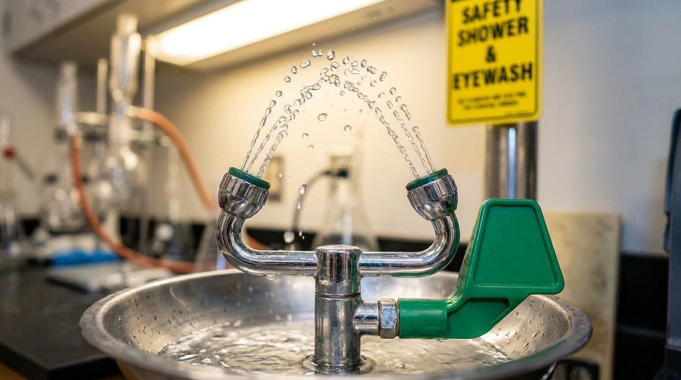 Lab Safety Series: Safety Showers and Eyewash Stations